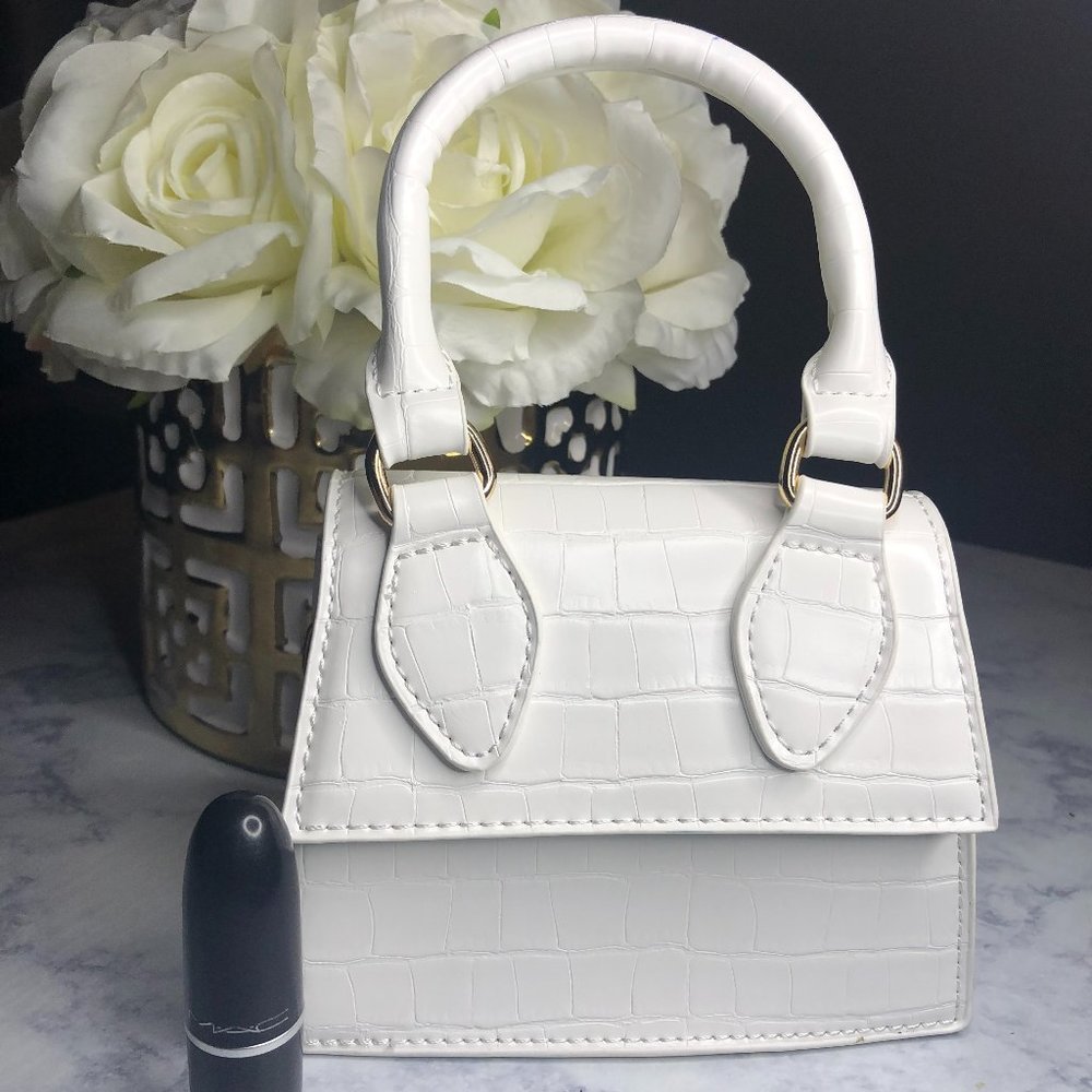 White Mini crossbody